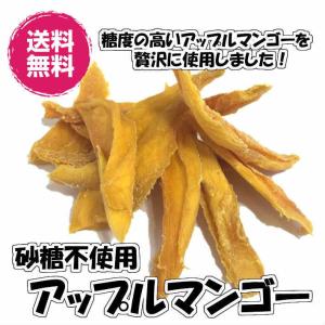 ドライアップルマンゴー 砂糖不使用 140g／70gパックが2袋入り 送料無料 ドライマンゴー （アップルマンゴー70g×2P） チャック袋 小分け｜fs-yokohama