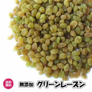 無添加レーズン グリーン 500g 砂糖不使用 無着色 ドライフルーツ 送料無料 （グリーンレーズン500g）５００ｇ  レーズン 干しぶどう 白ぶどう 無添加  業務用