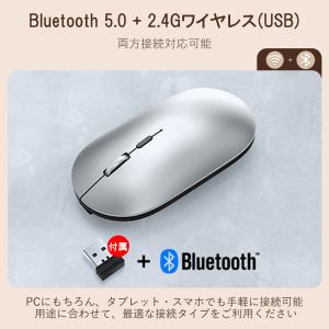 爆買 マウス Bluetooth ワイヤレスマ...の詳細画像3