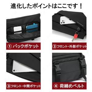 爆買 ショルダーバッグ メンズ 斜めがけ 大容...の詳細画像5