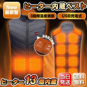 電熱ベスト プレミアム版 電熱 ベスト モバイルバッテリー