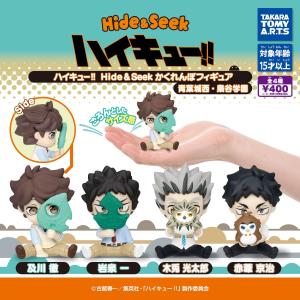 ハイキュー!! Hide＆Seek かくれんぼフィギュア 青葉城西・梟谷学園 全4種セット 【2026年5月予約/コンプリート】