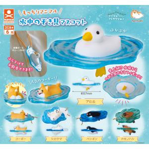 もっちりアニマル 水中のぞき見マスコット 全5種セット 【2026年6月予約/コンプリート】