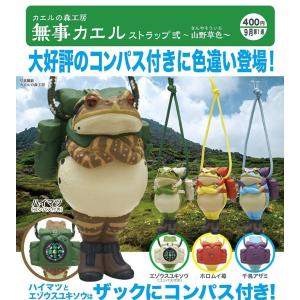 カエルの森工房 無事カエルストラップ弐 山野草色 全4種セット 【2026年9月予約/コンプリート】