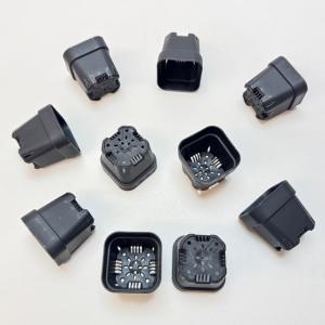 黒*1.3号四角(一辺4cmスリット鉢で最小ス...の詳細画像3