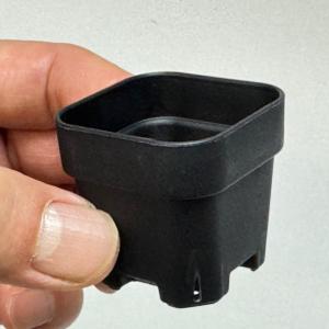 黒*1.3号四角(一辺4cmスリット鉢で最小ス...の詳細画像4