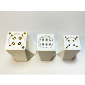 八四角プラ鉢-2.5号-小(八角型底四角鉢)※...の詳細画像5