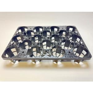 1号プラ鉢ぴったり整理トレイ：浅型(3.3cm)-薄(ソフト)：7×7=49鉢用