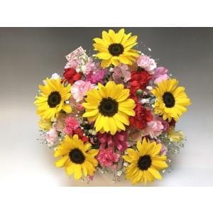 フラワーショップ江口yahoo 店 ひまわり生花フラワーアレンジ Yahoo ショッピング