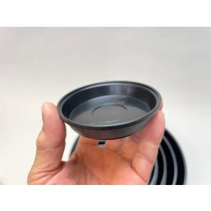 受皿-2号黒[ブラック](φ約9cm×高さ1....の詳細画像1