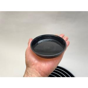 受皿-3号黒[ブラック](φ約11cm×高さ2...の詳細画像2