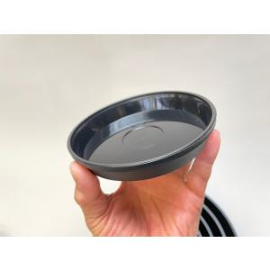 受皿-4号黒[ブラック](φ約13cm×高さ2...の詳細画像1