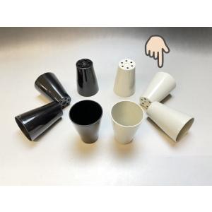 厚手の2号ロングミニプラ鉢-ホワイトグレー[2GW]