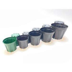 スリット鉢-3.5号(CSM-105)黒(カネ...の詳細画像3