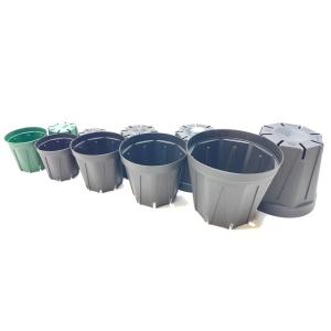 スリット鉢-3.5号(CSM-105)黒(カネ...の詳細画像4