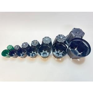 スリット鉢-4号(CSM-120)黒(カネヤ:...の詳細画像2