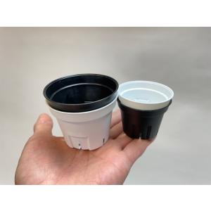 プレステラ丸型2.5号スリット鉢【黒】●@多肉...の詳細画像3