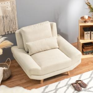 ソファ ソファー ローソファー ローソファ 一人掛け 北欧 おしゃれ かわいい 1人掛け クッション...