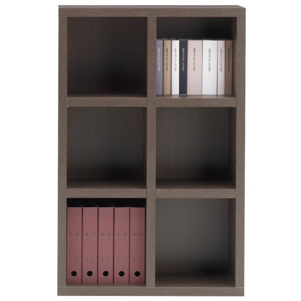 ラチス FHR-75L 本棚 A4 ロータイプシェルフ 幅75×高さ114cm 日本製 完成品