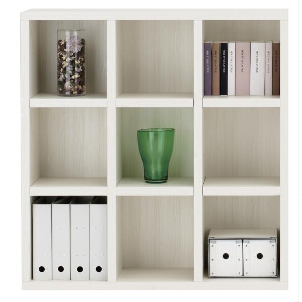 ラチス FHS-110L 本棚 A4 ロータイプシェルフ 幅110×高さ114cm 日本製 完成品