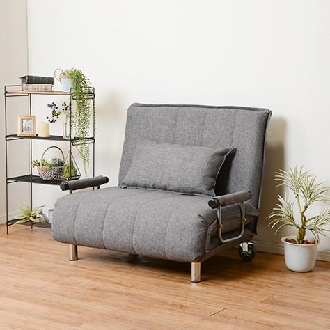 ソファーベット 安い 一人用 おしゃれ コンパクト ソファベッド ソファ リクライニング 背もたれ ...