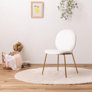 チェア イス 椅子 いす 背もたれ 肘なし アームレス シンプル かわいい 淡色 パステル おしゃれ...