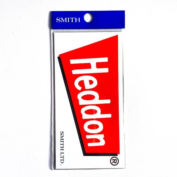 スミス ヘドンロゴステッカー S