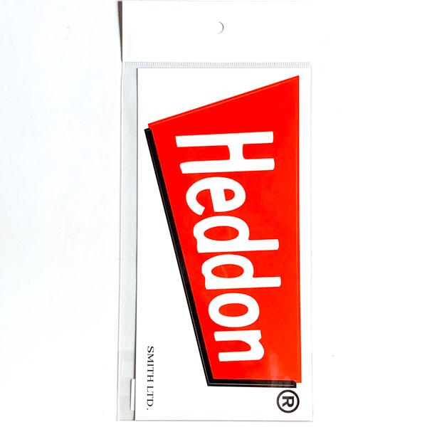 スミス ヘドンロゴステッカー L