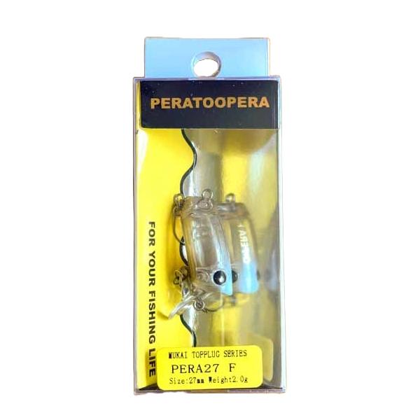 ムカイフィッシング オペラ WG 27mm 2.0g  ガラスラトル CK3 パールドットソン