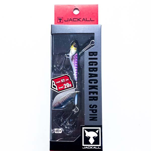 ジャッカル ビッグバッカースピン 20g カタクチ/レンズホロ