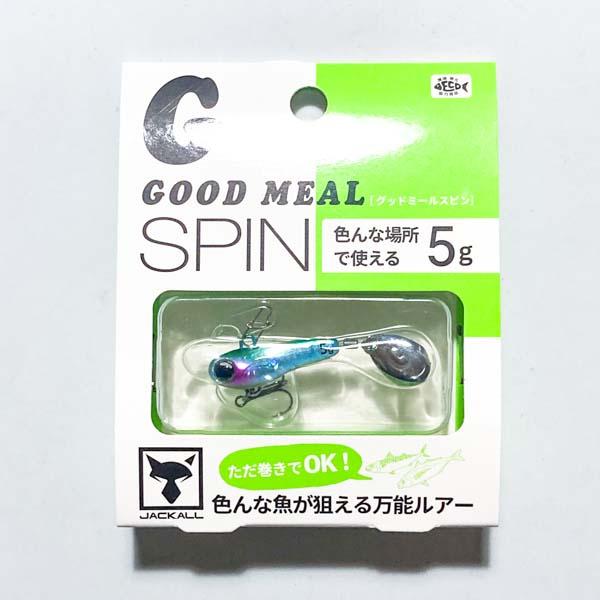 ジャッカル グッドミールスピン 5g ライムルミナス/グロー