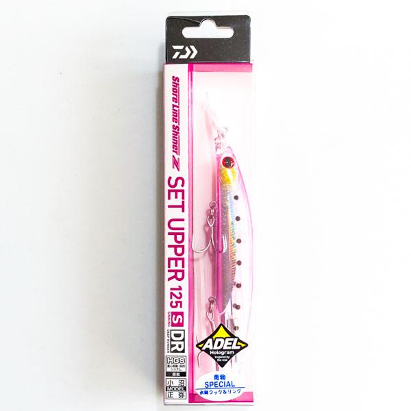 ダイワ ショアラインシャイナーZ セットアッパー 青物SP 125SDR アデル蛍ムラ丸呑みピンクイ...