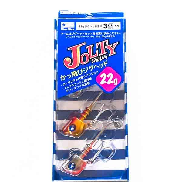 ブルーブルー(BlueBlue) ジョルティ22 ジグヘッド #04ミックスA