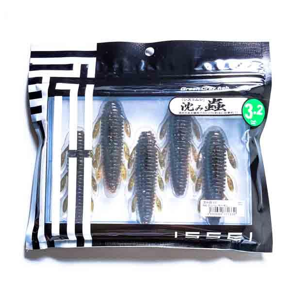 一誠 issei 沈み蟲 3.2インチ #80 グリパン/サーモン