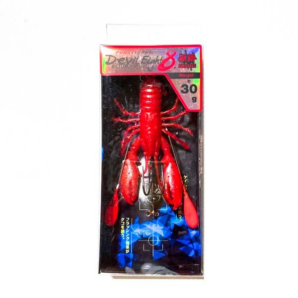 ワンナック デビルエイト極掛 30g レッドラメ