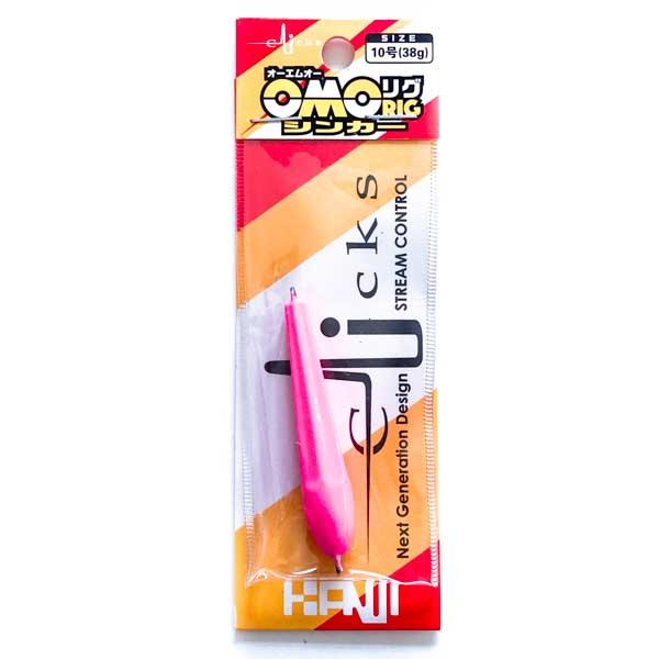 カンジインターナショナル OMOリグシンカー オモリグシンカー 10号 2 ピンクグロー