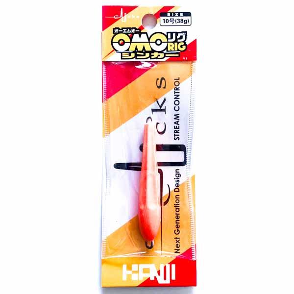 カンジインターナショナル OMOリグシンカー オモリグシンカー 10号 3 オレンジグロー