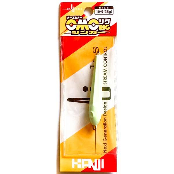 カンジインターナショナル OMOリグシンカー オモリグシンカー 10号 09 強ホワイトグロー