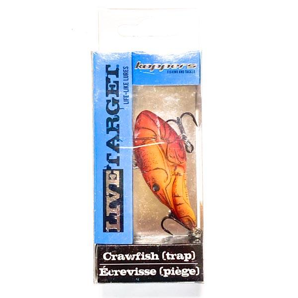 ライブターゲット クローフィッシュトラップ 1/2oz オレンジ/レッド SK305