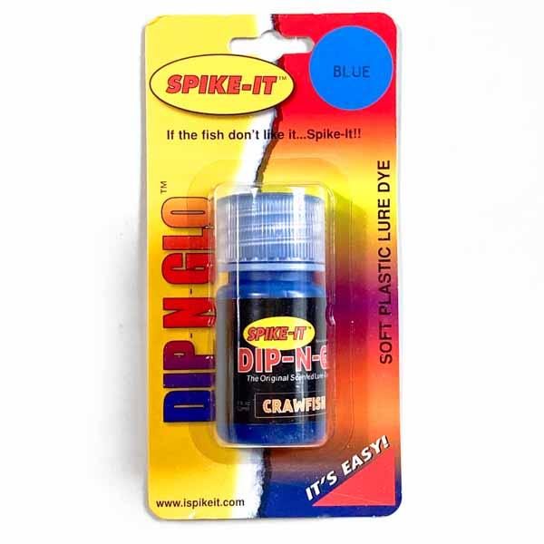 スパイクイット ディッピンググロー ボトルタイプ 1oz クローフィッシュ ブルー