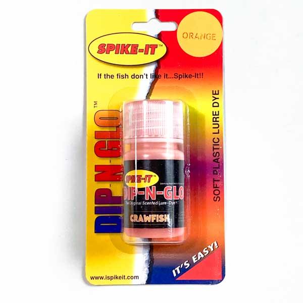 スパイクイット ディッピンググロー ボトルタイプ 1oz クローフィッシュ オレンジ
