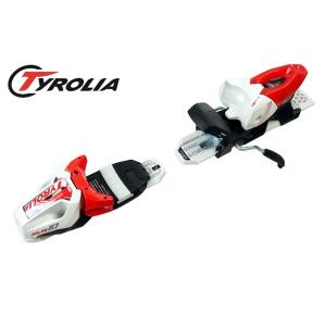 19チロリア(TYROLIA)スキー金具・ビンディング「SLR10」(ホワイト×レッド）