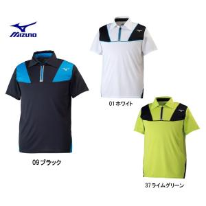 ミズノMIZUNOトレーニングウエアーポロシャツ 「ソーラーカット/ポロシャツ」 32MA6171の商品画像