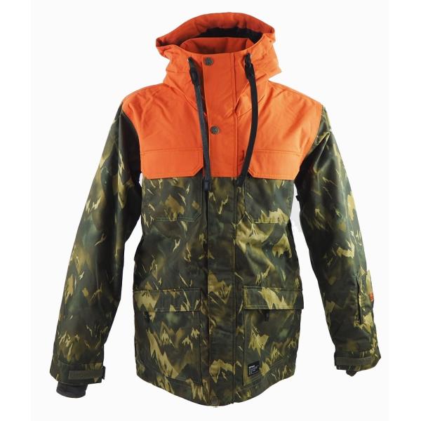 エスティボESTIVOスノーボードジャケット「MOUNTAIN CAMO JKT」OV EVM160...
