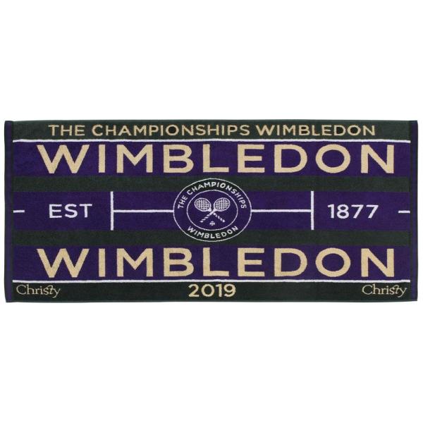 【全国送料無料】ウィンブルドン 公式 テニスタオル 「 2019 チャンピオンシップ タオル」男子 ...