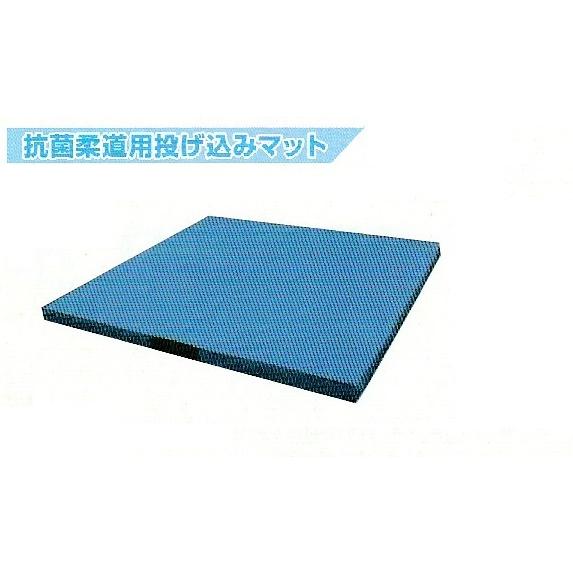 柔道用「抗菌投げ込みマット」（エステル青帆布）ソフトタイプSD-552(200×300×10cm）
