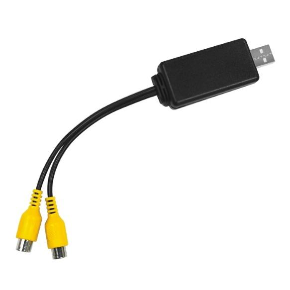 USB　to　RCA　変換器