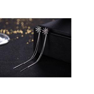 ピアス 揺れる 2way ロングチェーンピアス...の詳細画像1