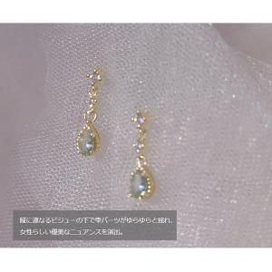 ピアス レディースグ 金属アレルギー対応 ドロ...の詳細画像4