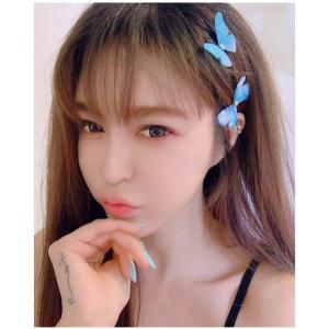 ヘアピン ヘアクリップ ヘアアクセサリー バタ...の詳細画像5